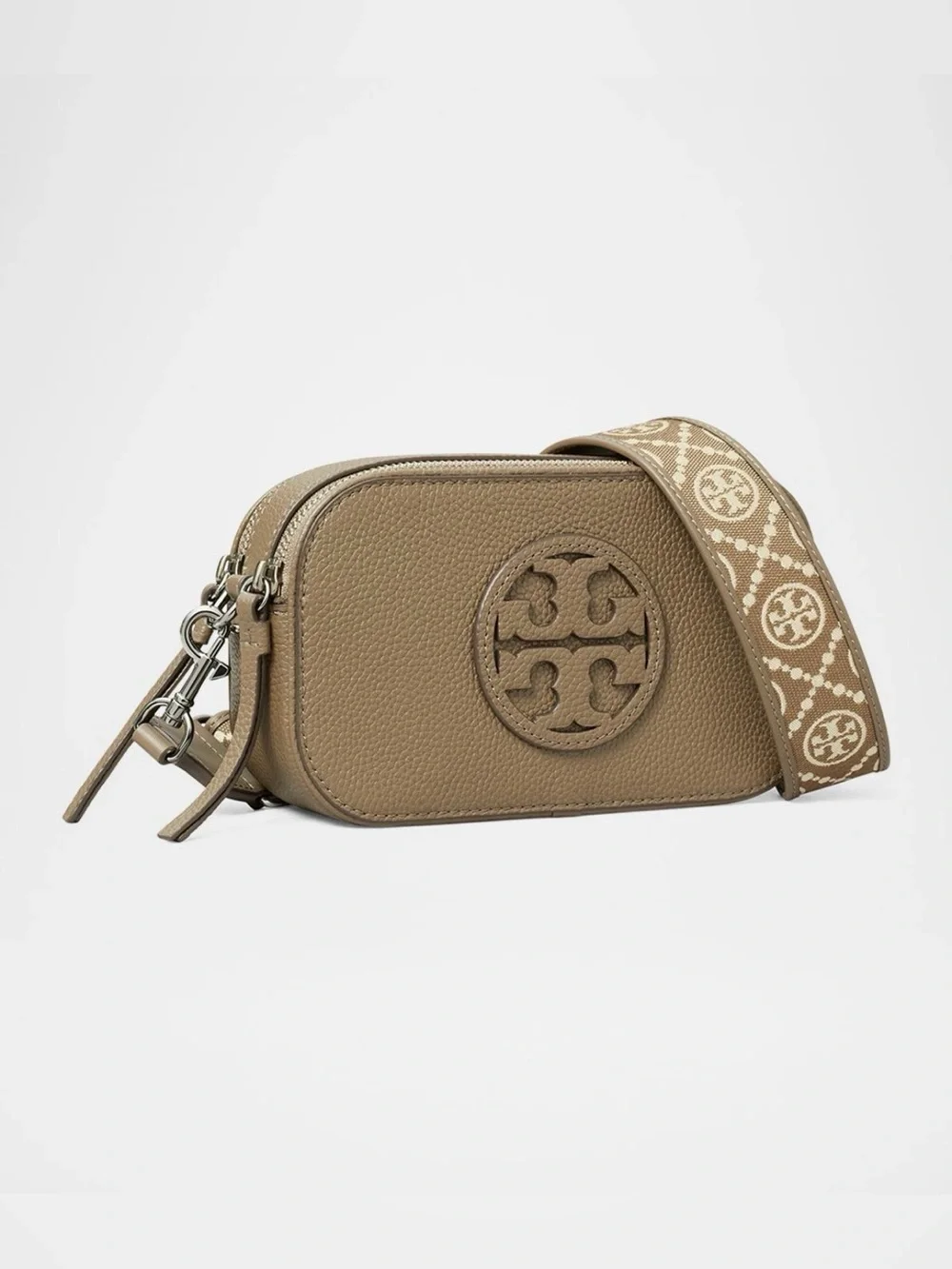*NWT* Tory Burch Miller Mini Zip Leather Crossbody Bag
